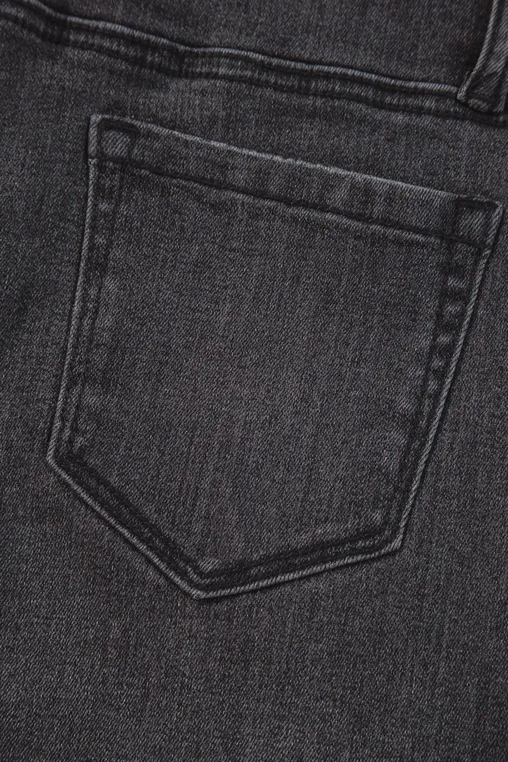 Contemporary High Rise Wide Leg Jeans
