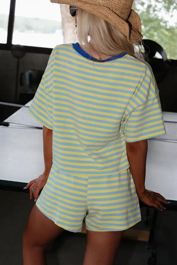 Relaxed Shorts Lounge Set Ease