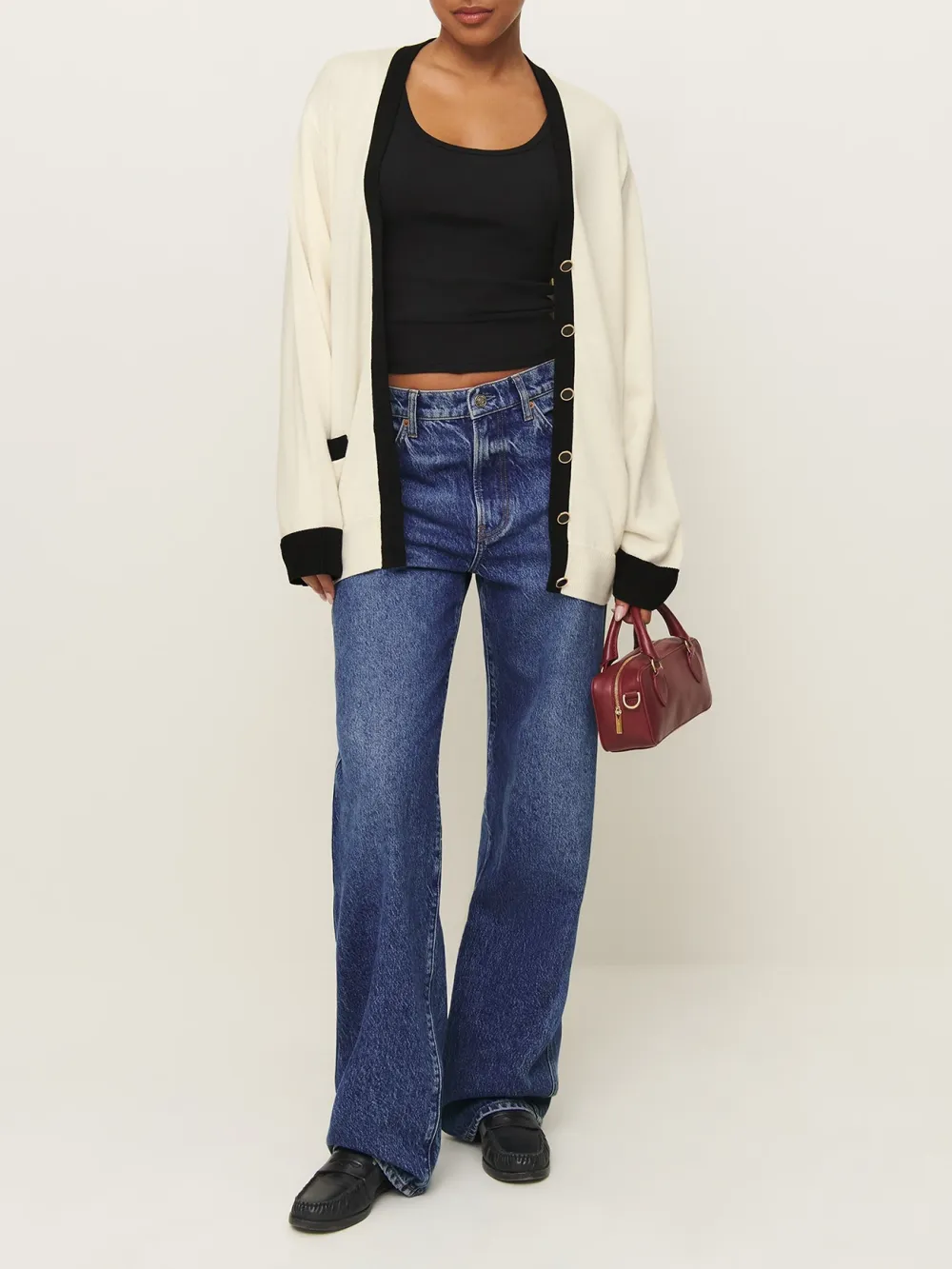 Patch Pocket Open Front Cardigan