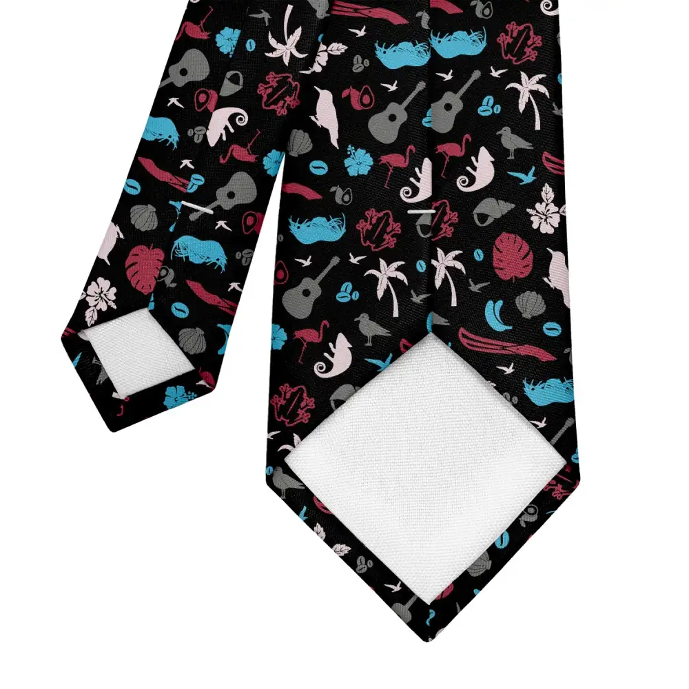 Refined Heritage Pattern Necktie