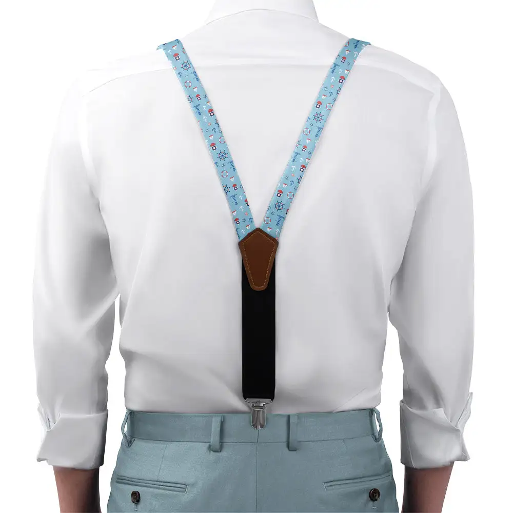 Sea Faring Theme Suspenders