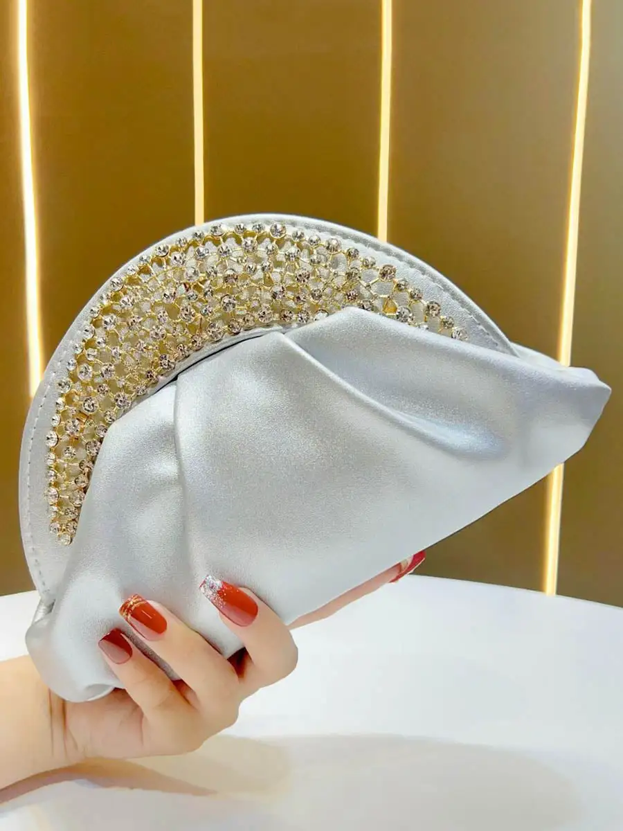 Chain Rhinestone Leisure Clutch Bag