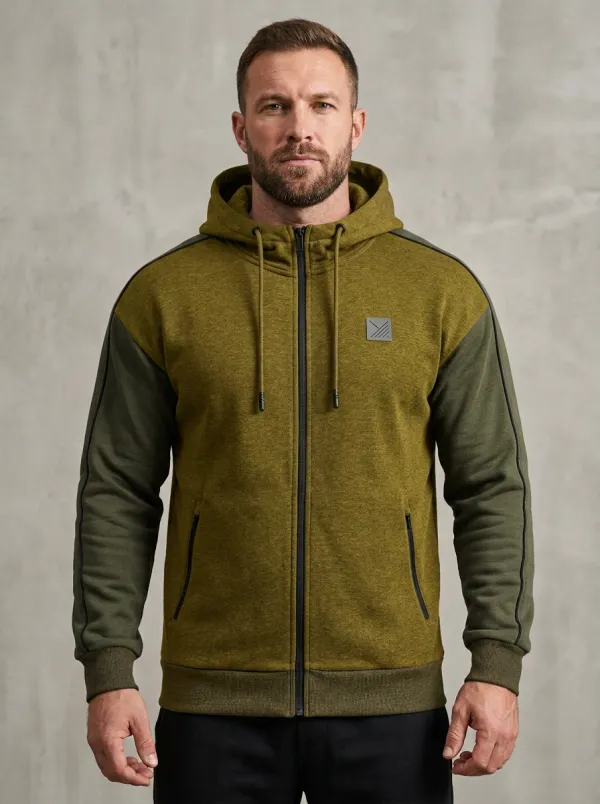 Modern Colorblock Two Tone Sport Look Men's Sport Jacket
