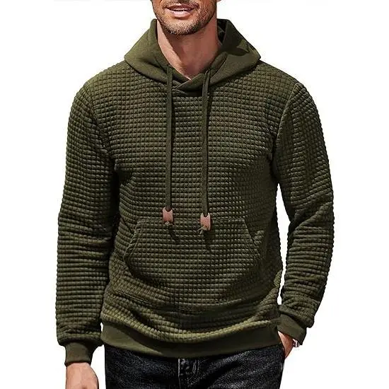 🧥 Men’s Wool Beige Hooded Sweatshirt – Stay Warm in Style This Winter ❄️ Limited-Time Offer — 45% OFF Today Only!