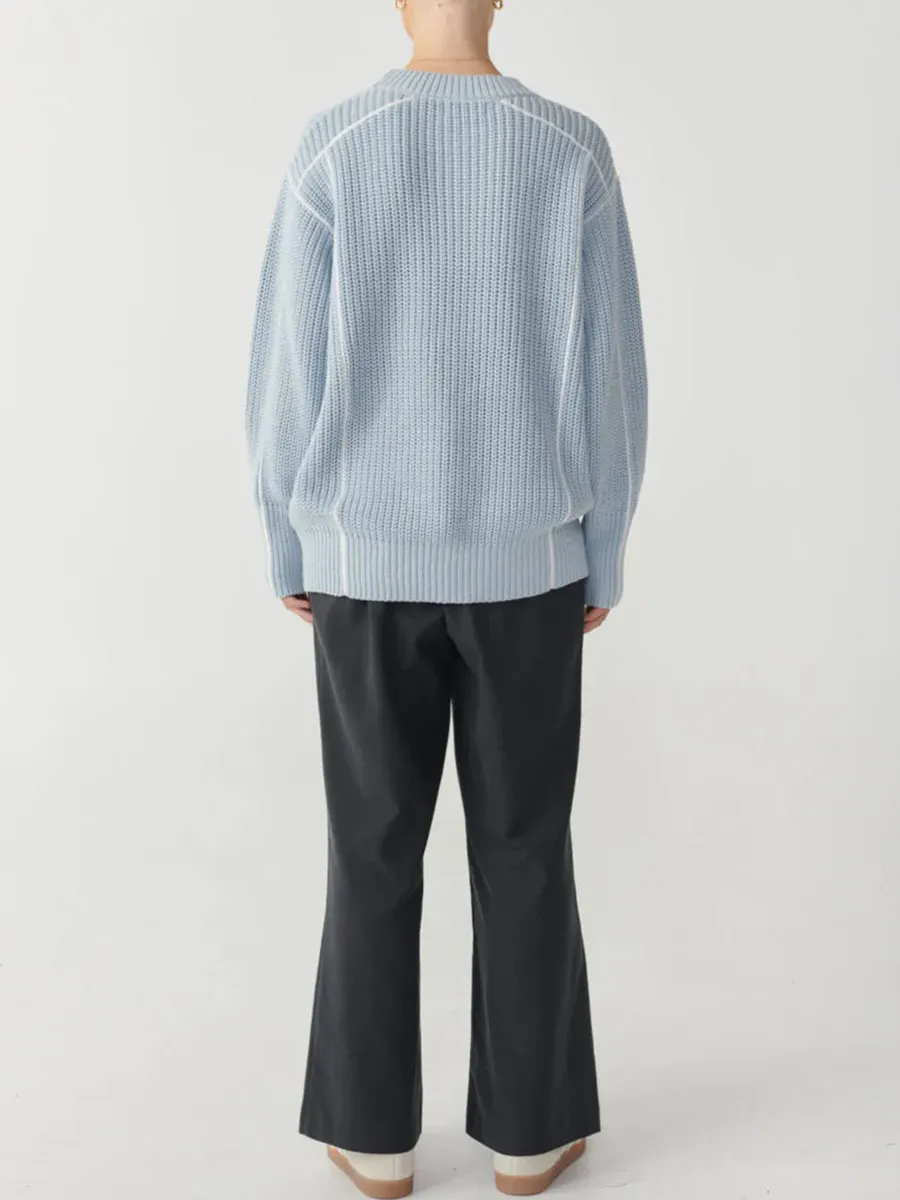 CASUAL OVERSIZED CREW KNIT