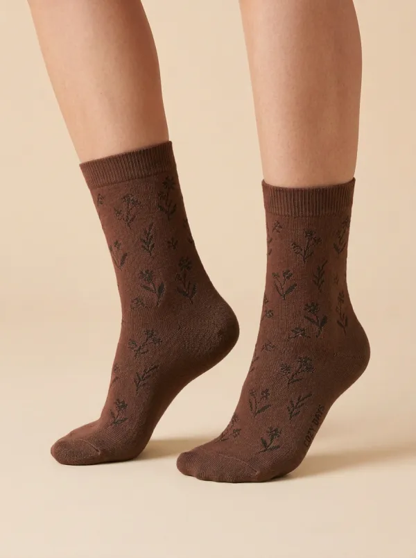 Everyday Floral Botanical Casual Socks