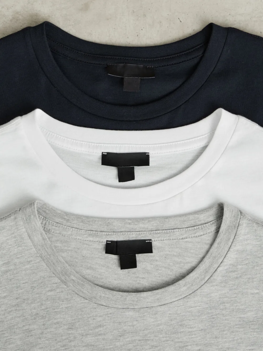 Men's All-Match Cotton Knitted Round Neck Short Sleeves
