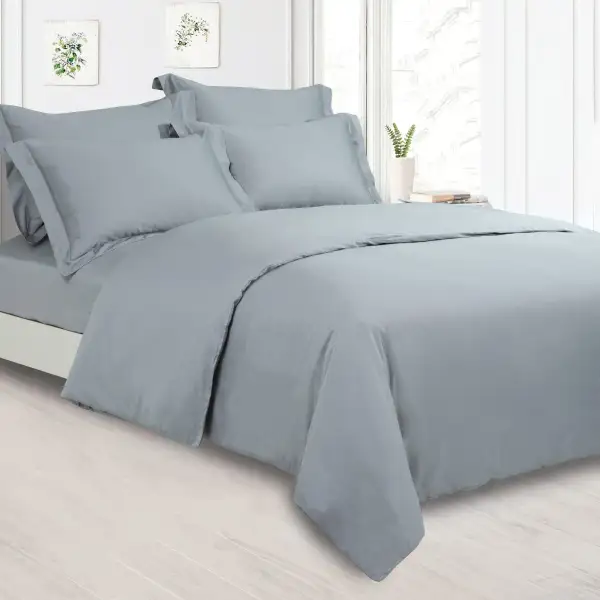 Long-Staple Cotton Solid Coordinated Bedding Collection