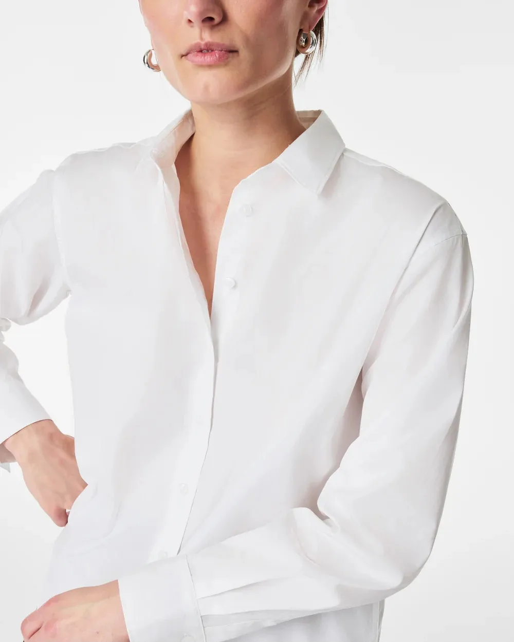 Poplin Oversized Button Down