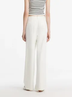 Oil-Resistant Wide Leg Full Length Women Jeans