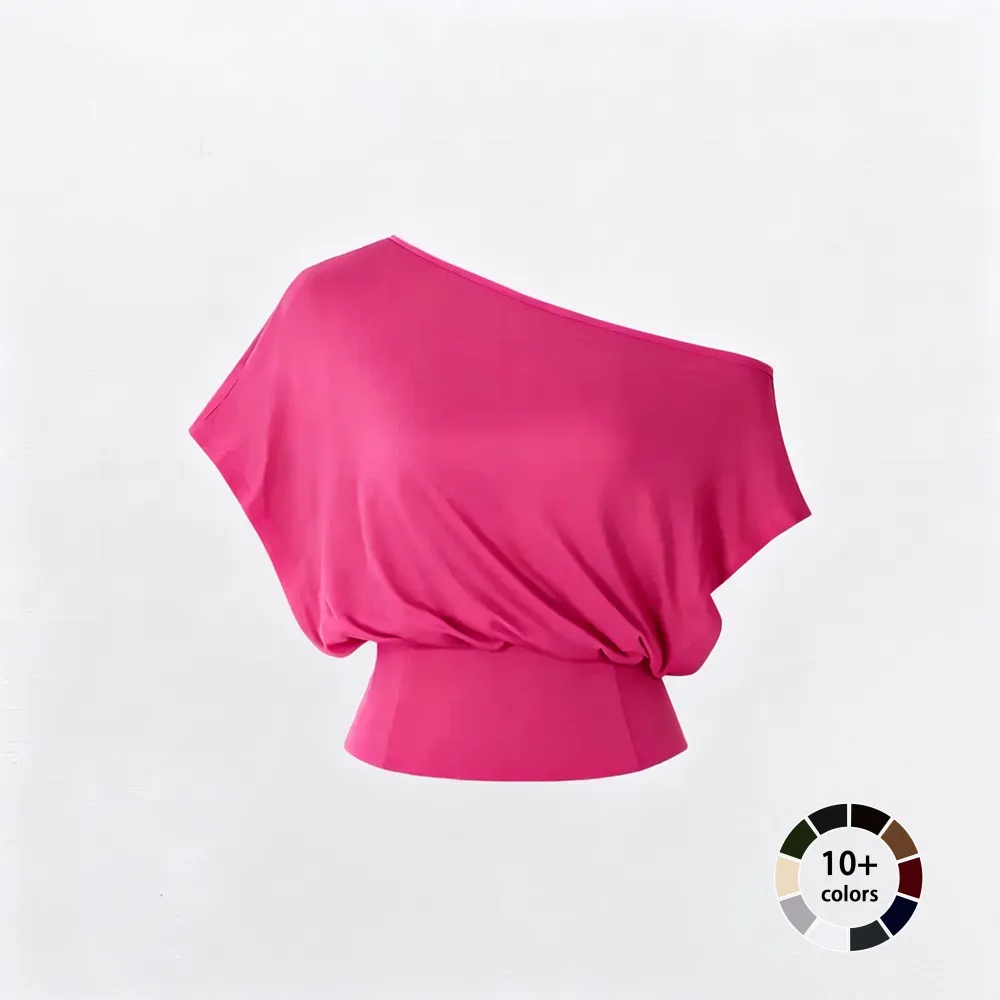 Women's Off-Shoulder Cropped Top