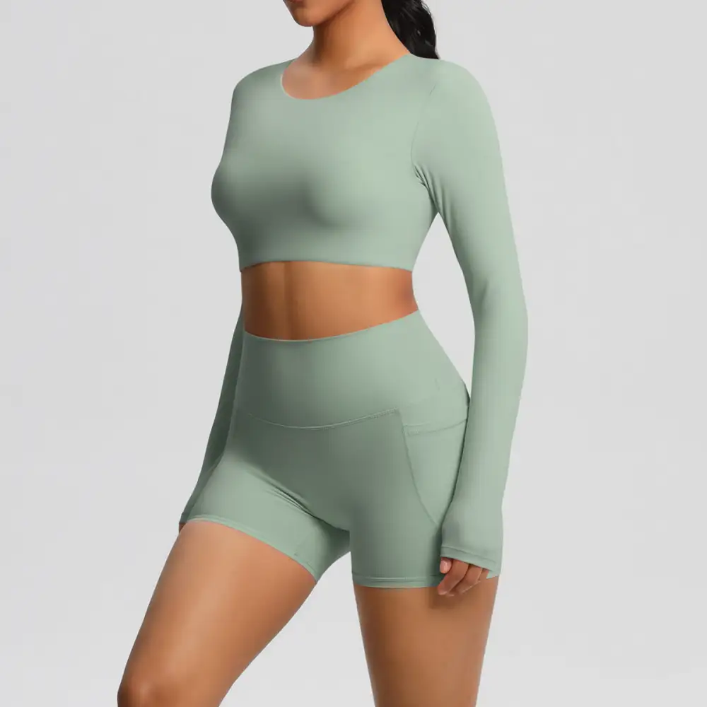 Brushed High-Waist Bra Active Set