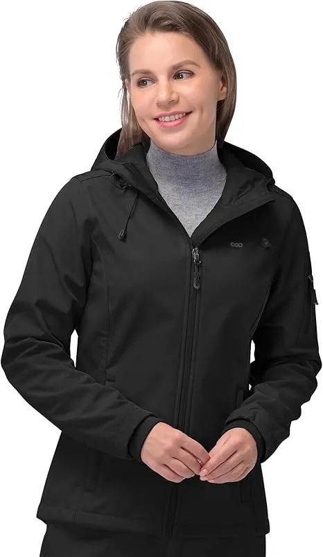 Women’s Softshell Fleece-Lined Jacket – Lightweight Warmth for Every Adventure
