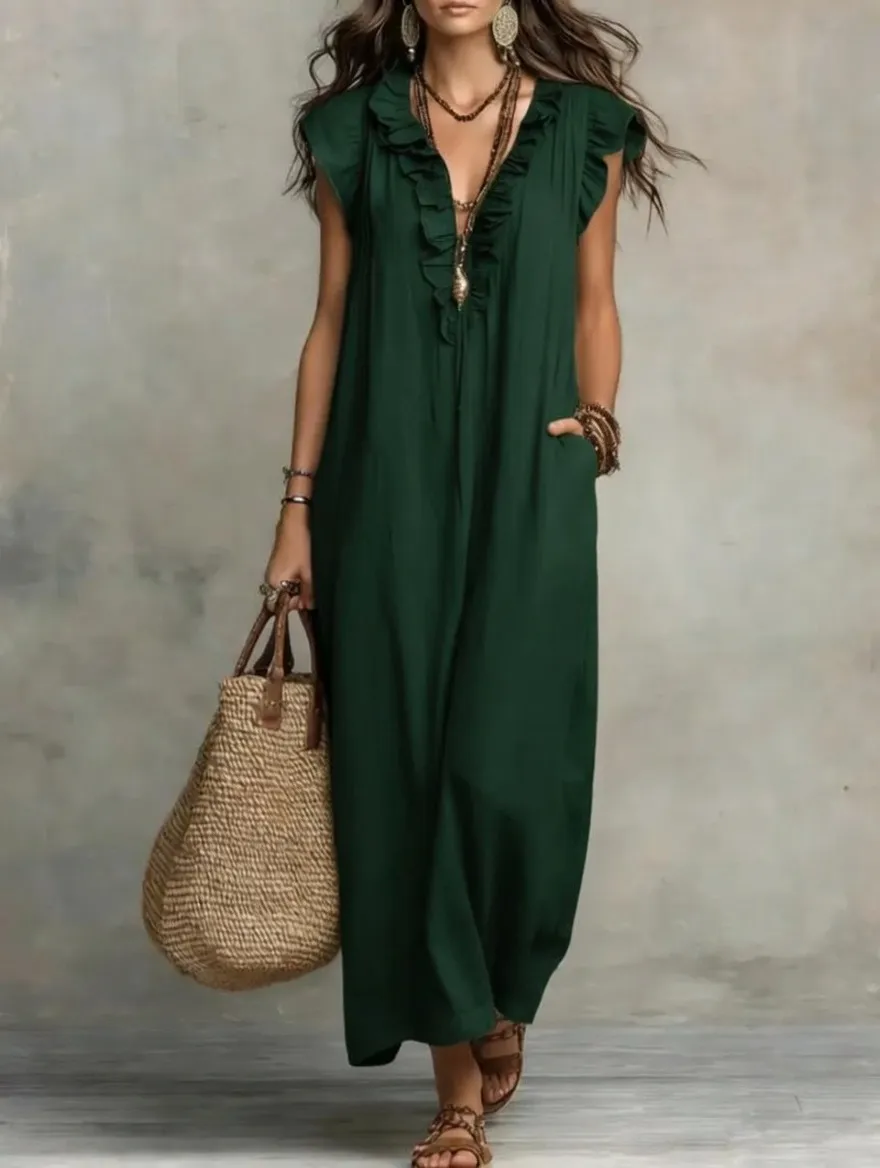 Bohemian maxi dress