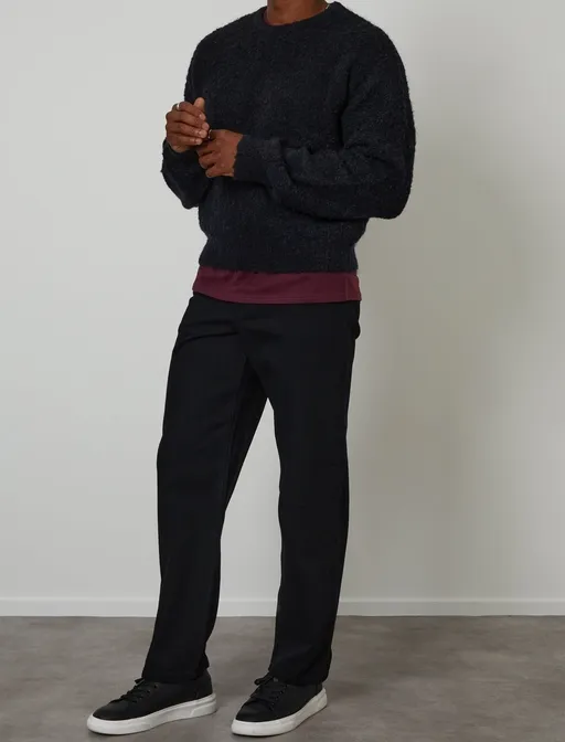 Black Loose-Fit Jeans
