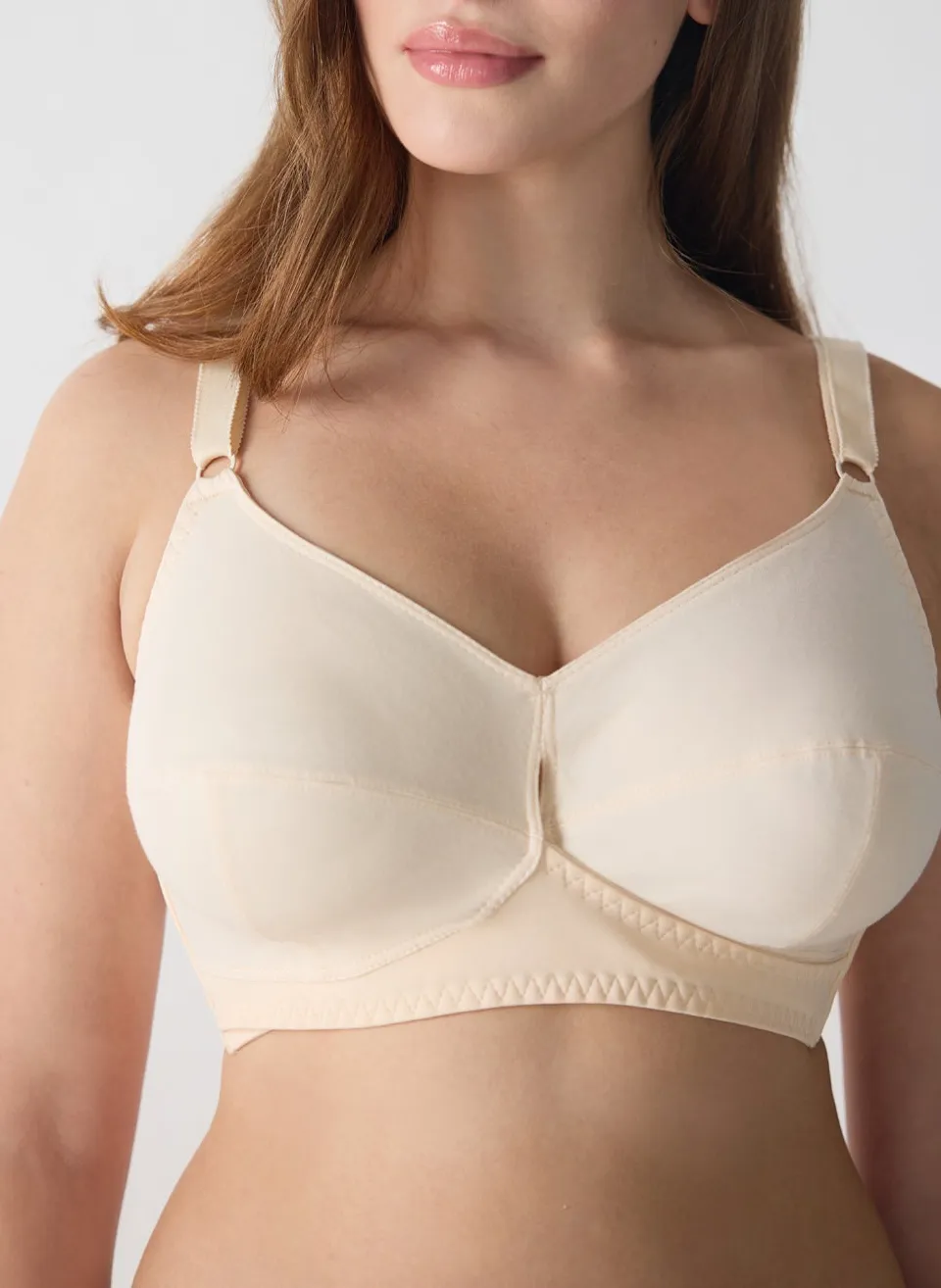 Soft Cotton Minimizer Bra