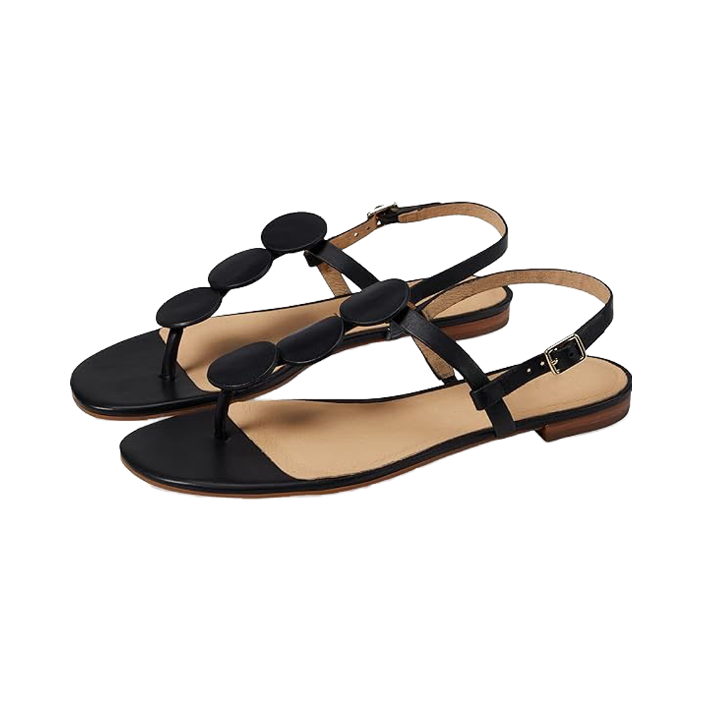 Calira Grey Slide Sandals