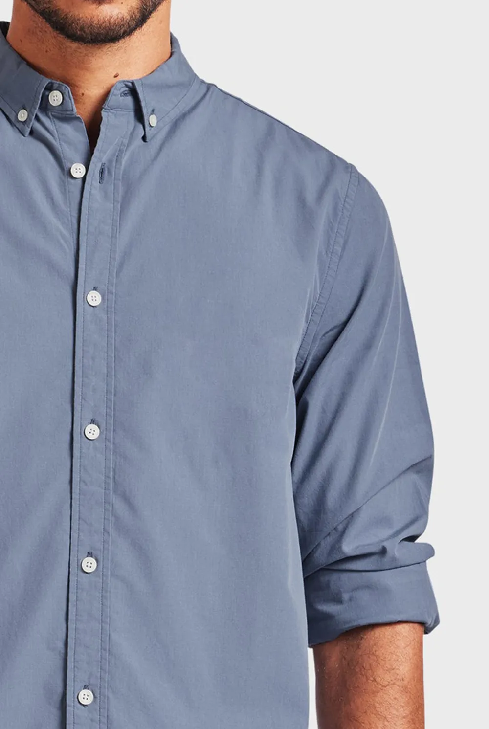 Regular Fit Linen Long - Sleeve Shirt
