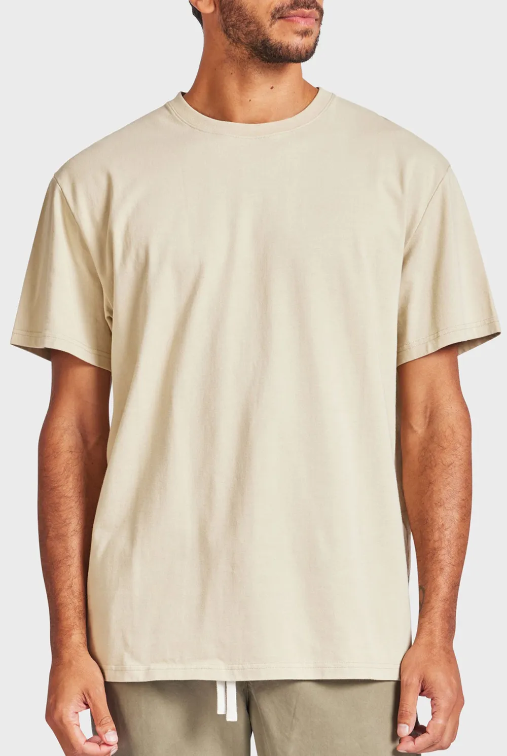 Casual Short Sleeve Crew Neck Tee