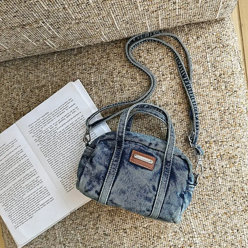 Denim Mini Casual Shoulder Bag