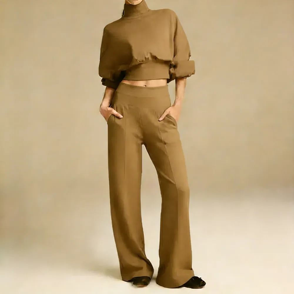 Modal Soft Warm Sweatshirt & Sweatpants Sets