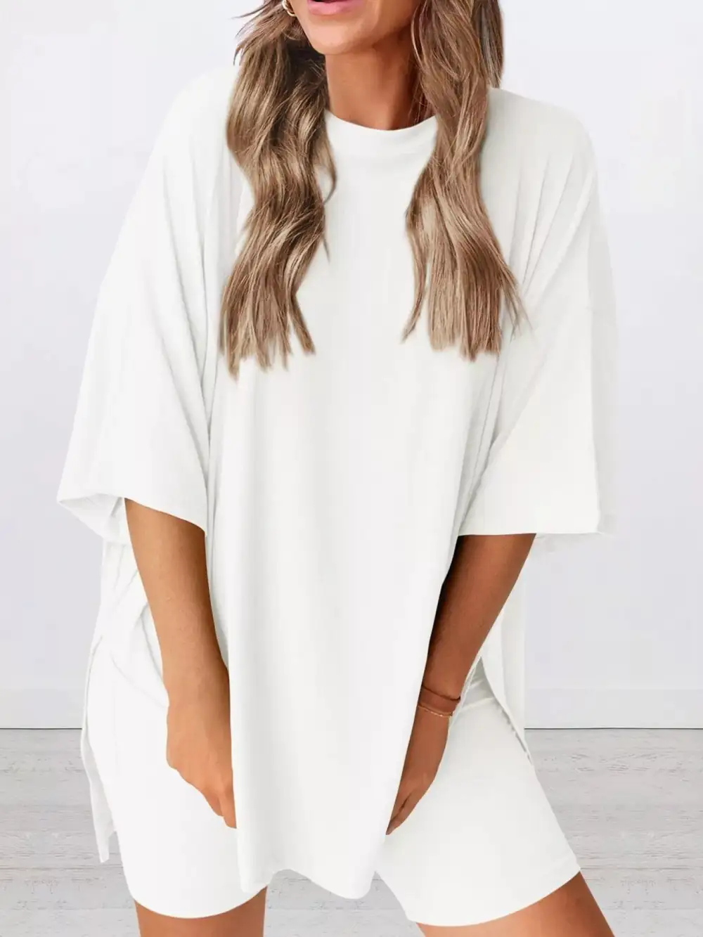 Half Sleeve T Shirt and Shorts Set