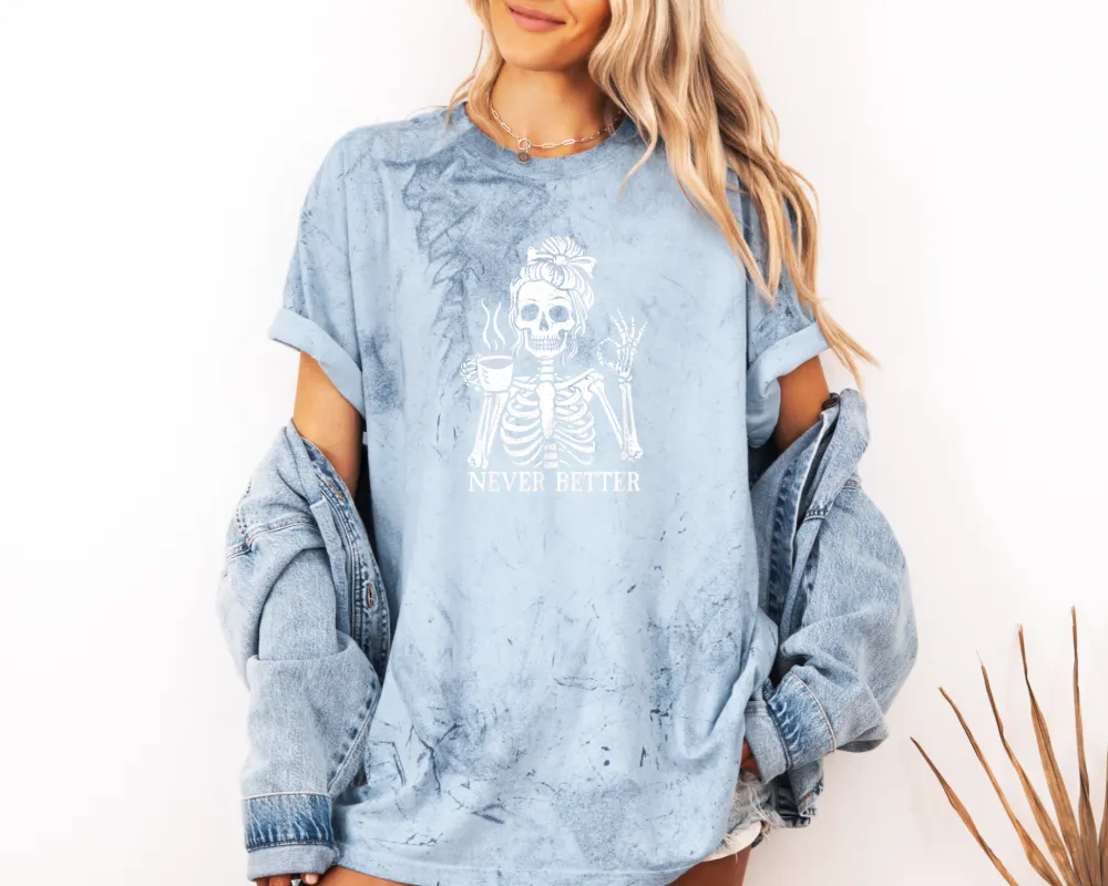 Easy Mood Graphic Garment Dyed Tee