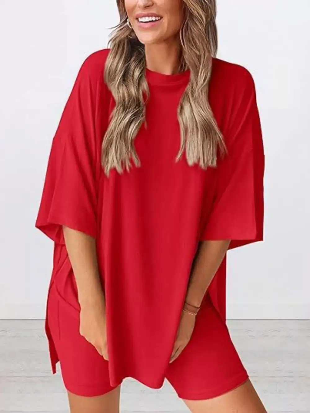 Half Sleeve T Shirt and Shorts Set