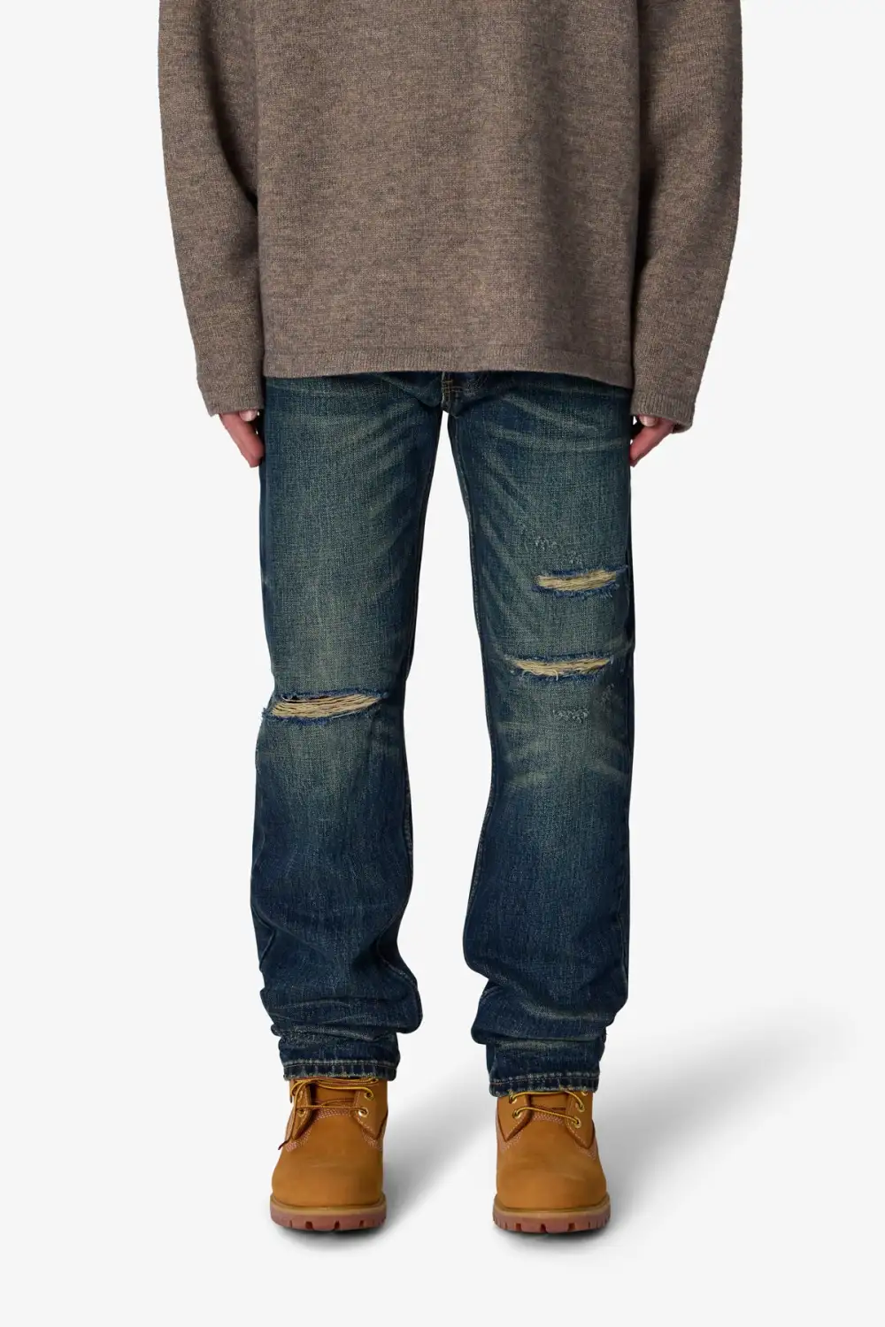 Distressed Baggy Jeans