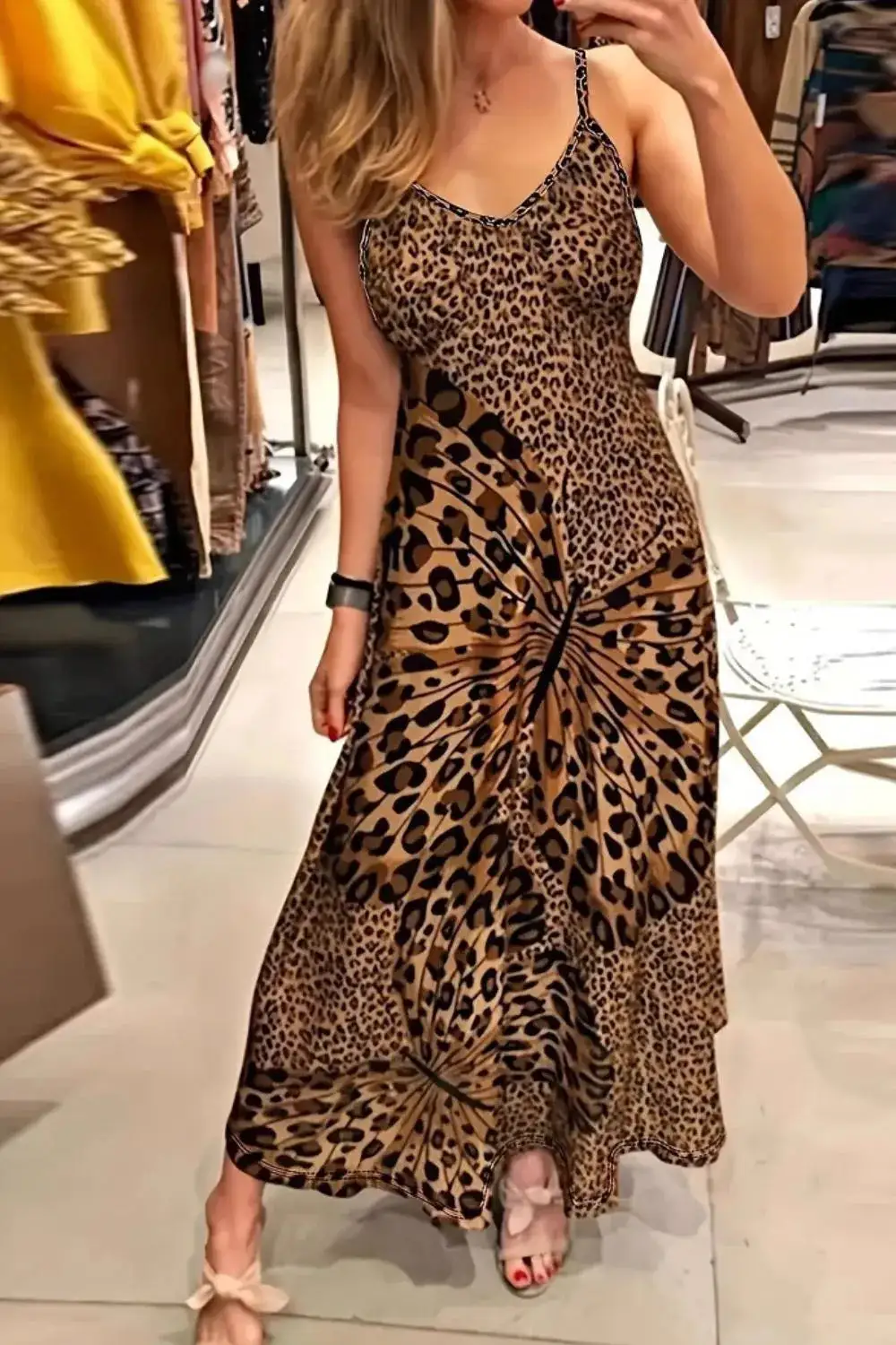 Easy Fit Sleeveless Maxi Dress