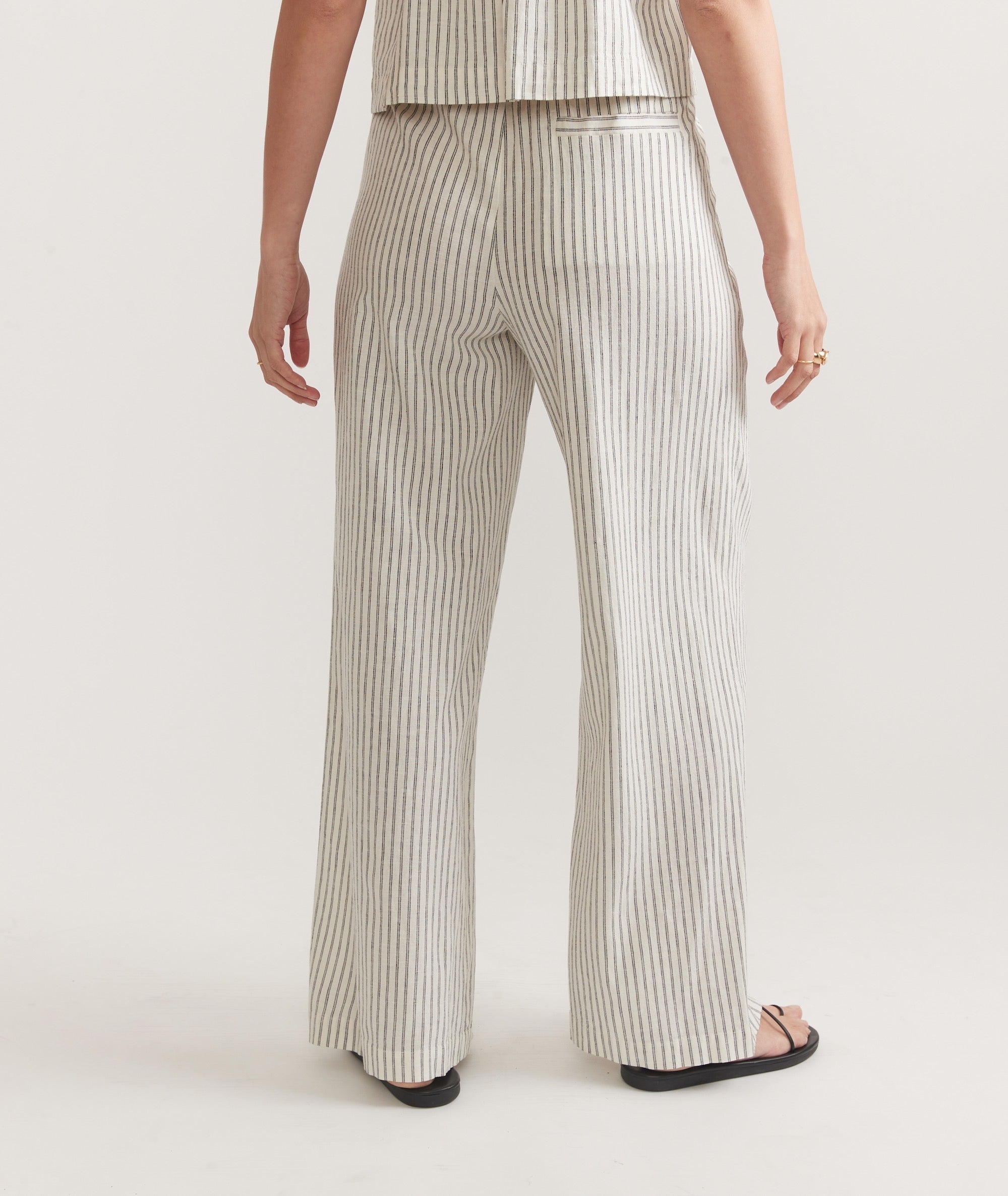 Striped Linen Trousers