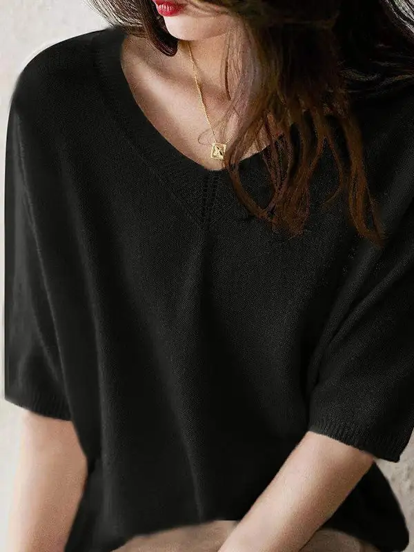 Urban V-Neck Pullover Sweater