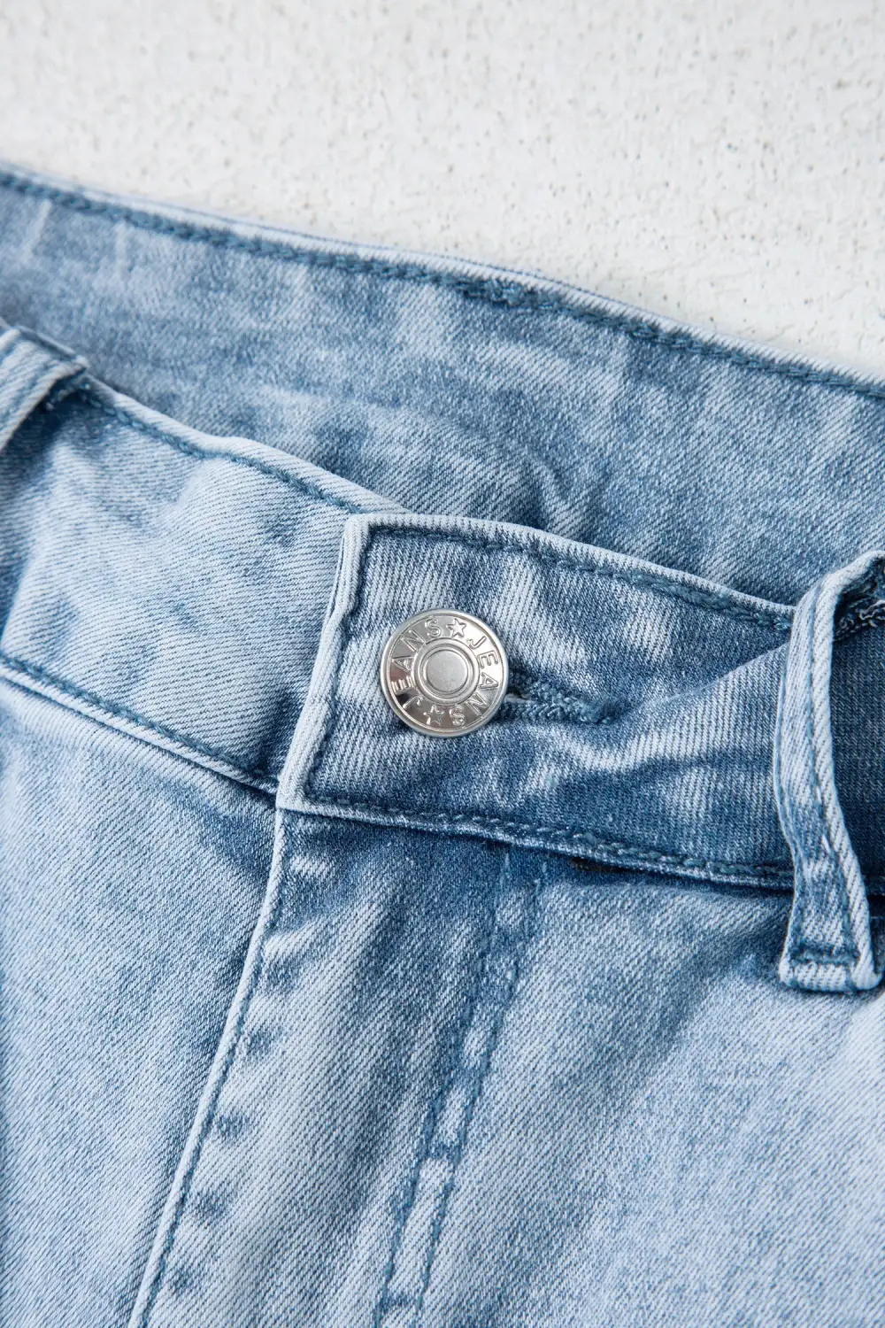 Versatile Straight Leg Denim Jeans