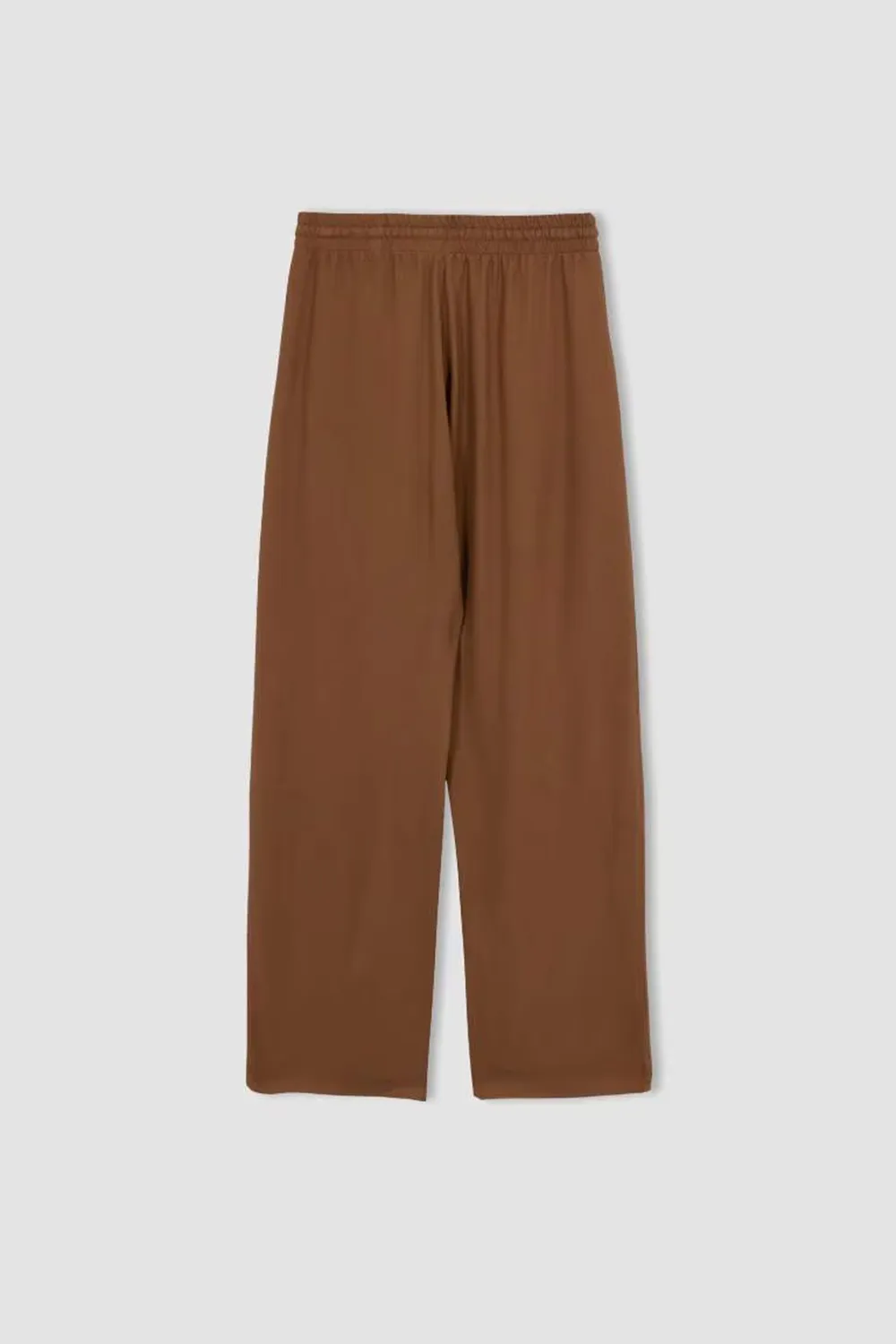 Wide Leg Viscose Trousers