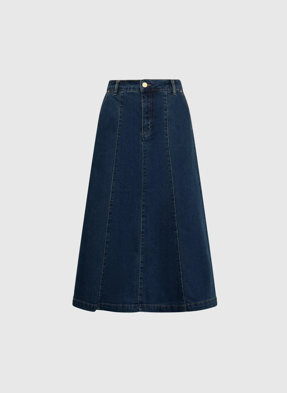 Denim Mermaid Skirt