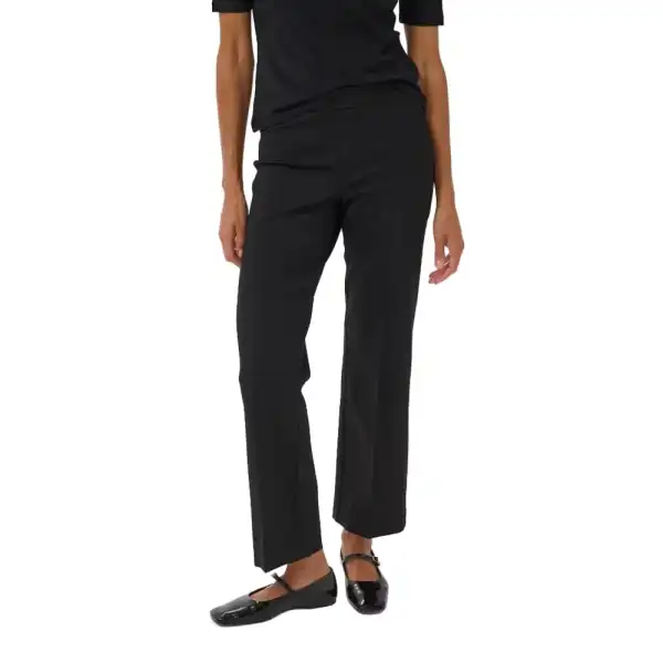 Relaxed Straight-Leg Women's Trousers
