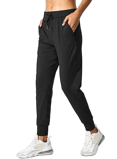 7PACK-Women'S Athletic Pants With Adjustable Drawstring Pockets For Running, Lounging, Workout, And Jogging