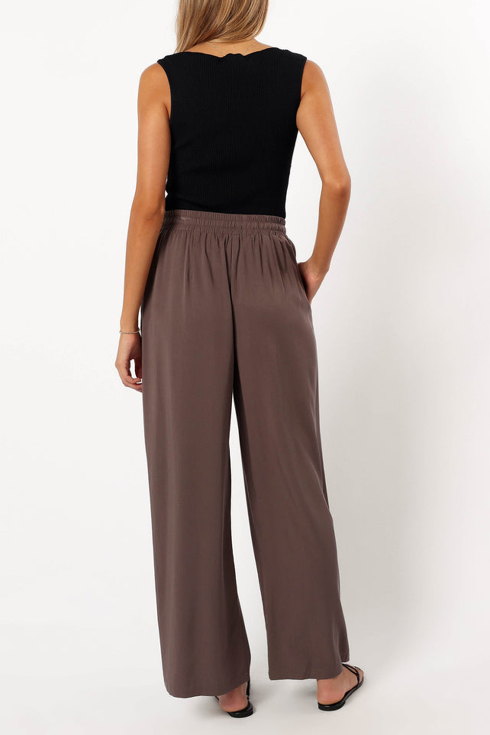 SOFT BELTED PANT