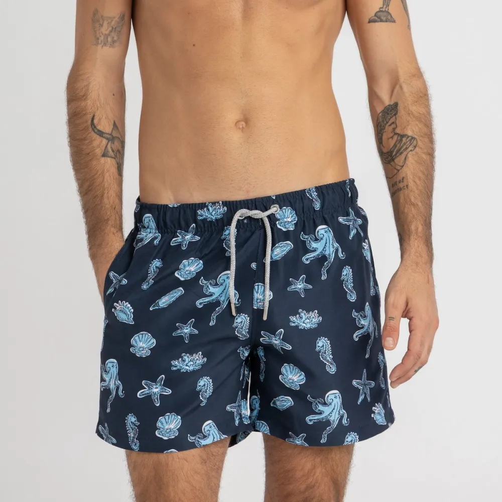 Blue Swim Shorts