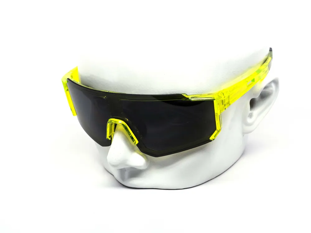 12-Pack Sport Shield Dark Lens Performance Sunglasses