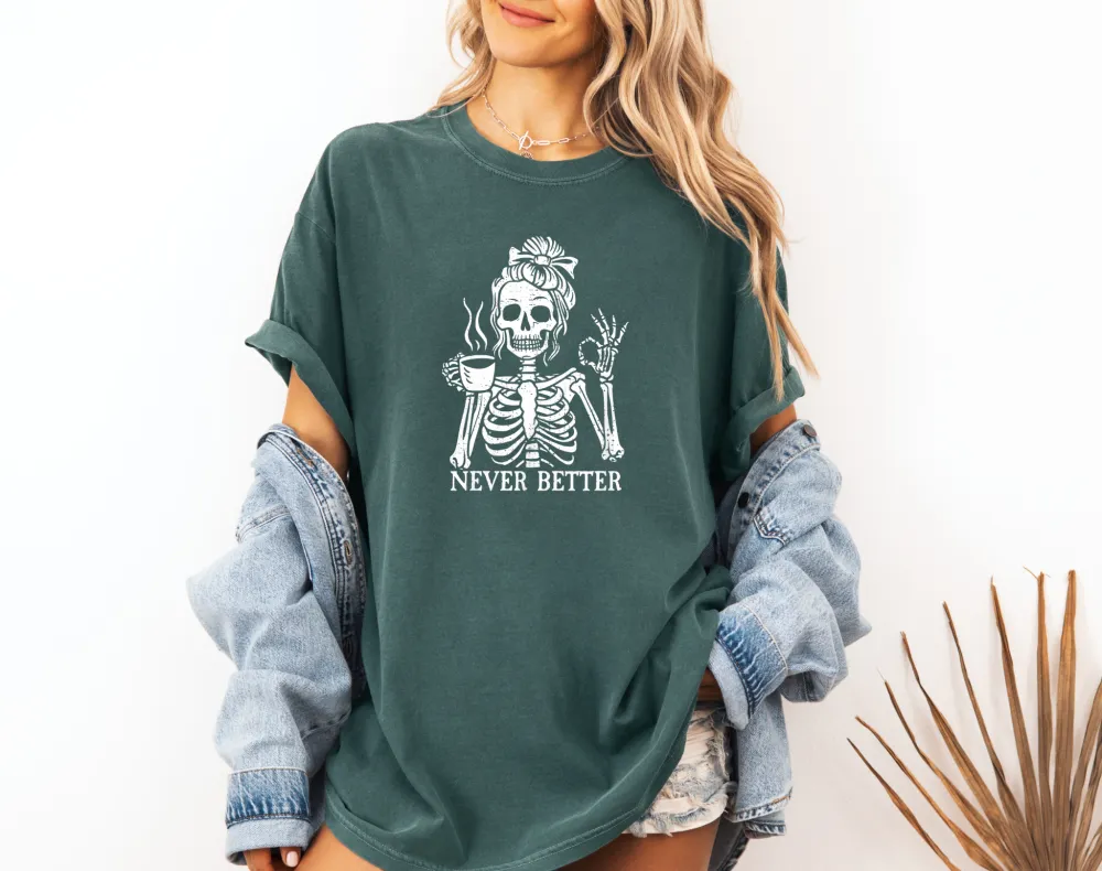 Easy Mood Graphic Garment Dyed Tee