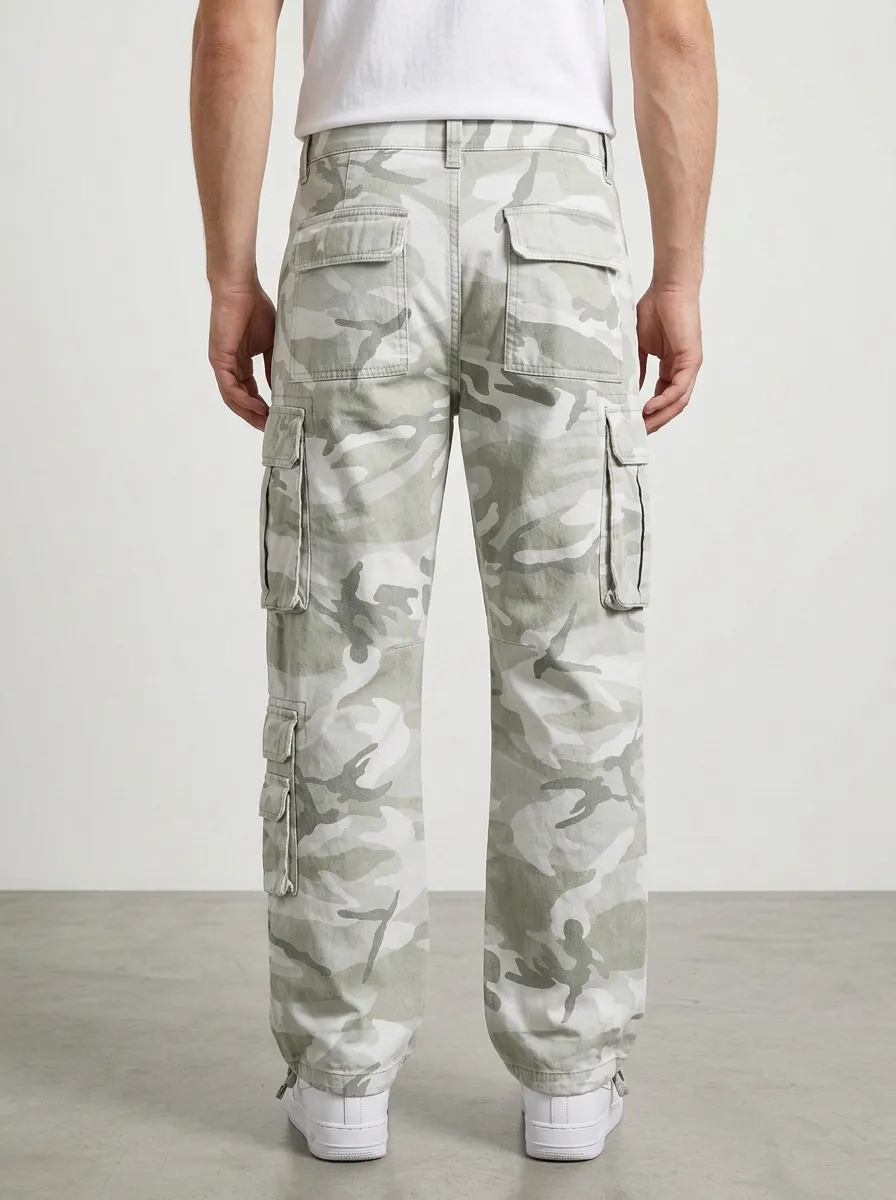 Men's Streetwear Camouflage Cargo Pants