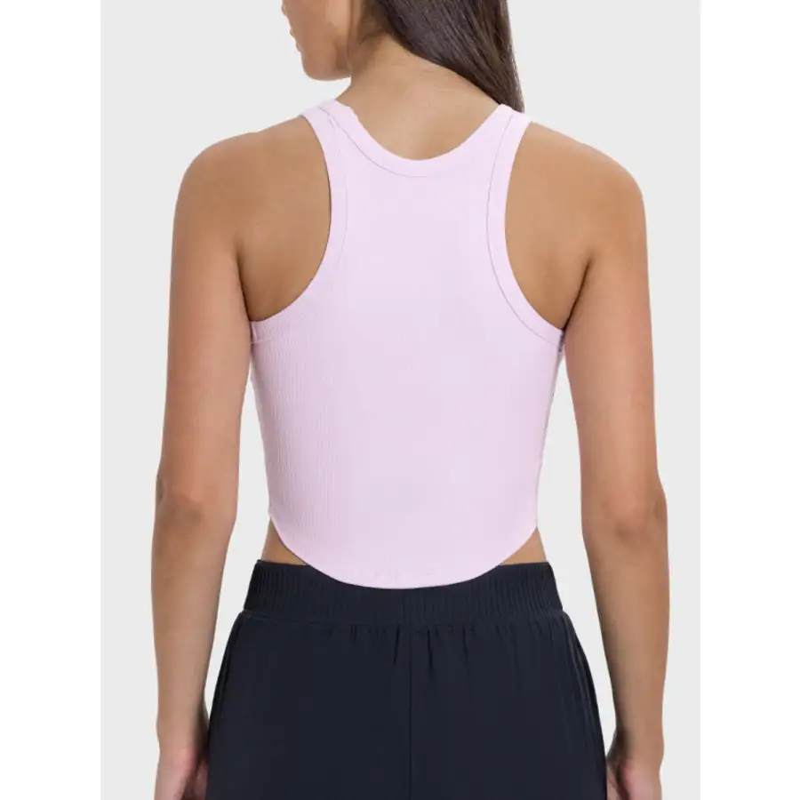 Round Neck Racerback Active Tank