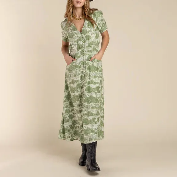 Structured Refined Everyday Casual Dress