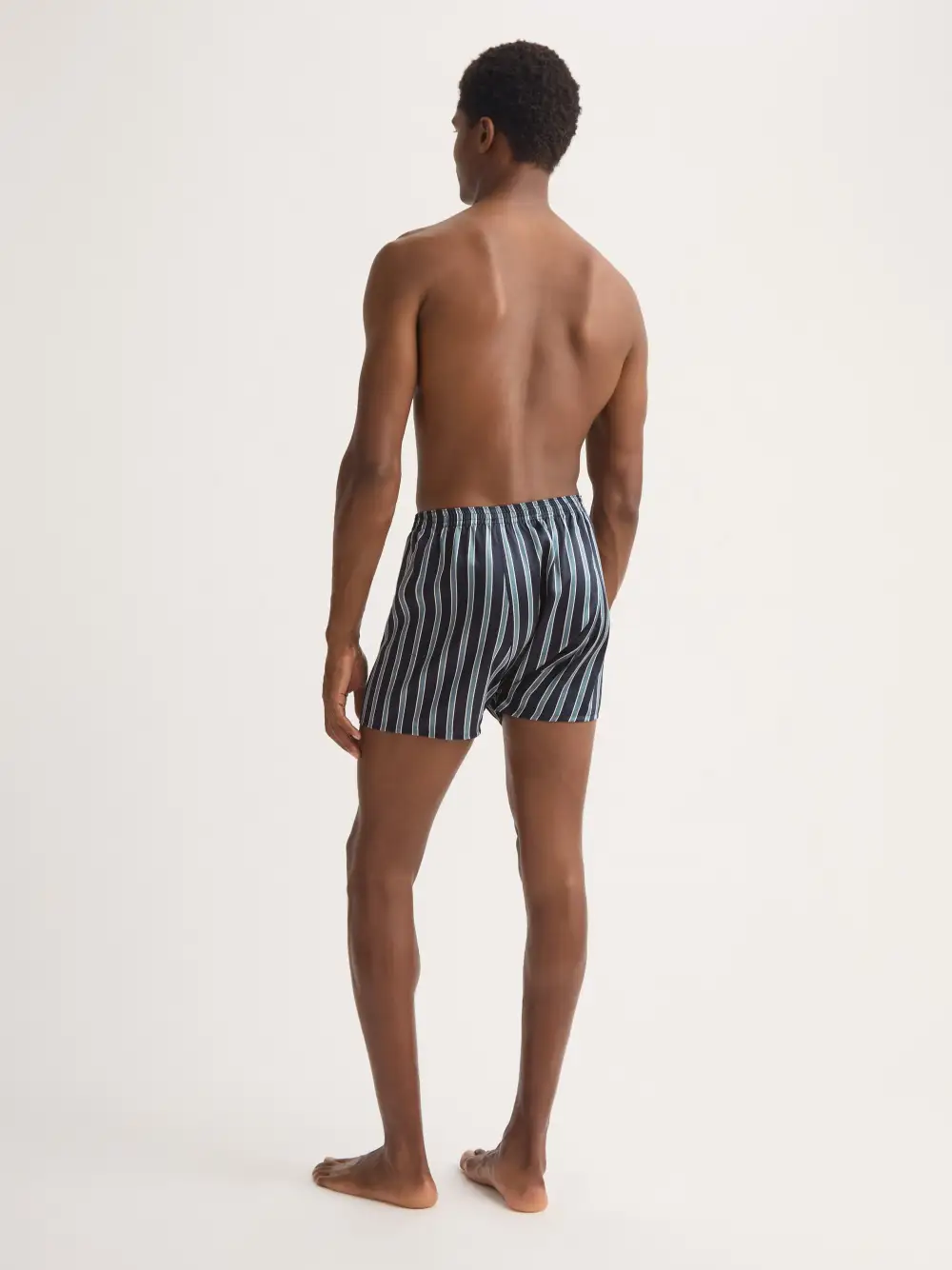 Lightweight Silk Stripe Boxers