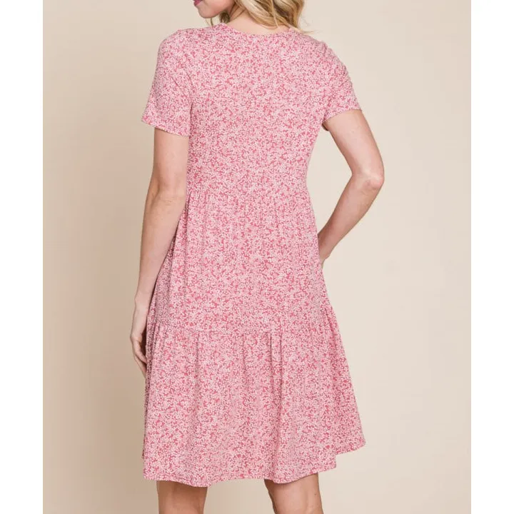 Short Sleeve Mini Dress
