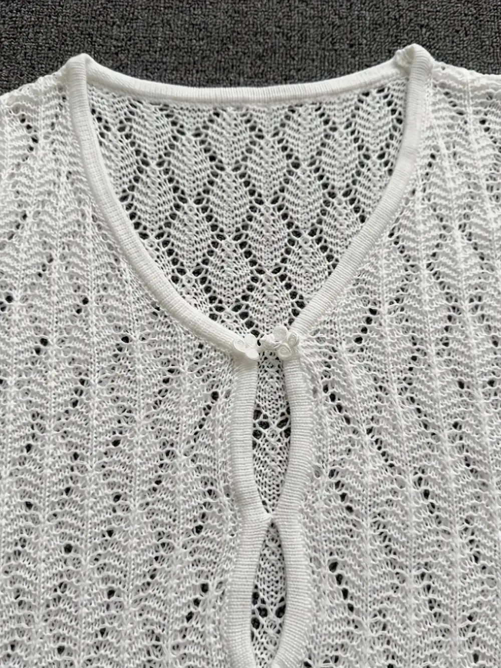 Finish Knit Long Sleeve Sweater Dress