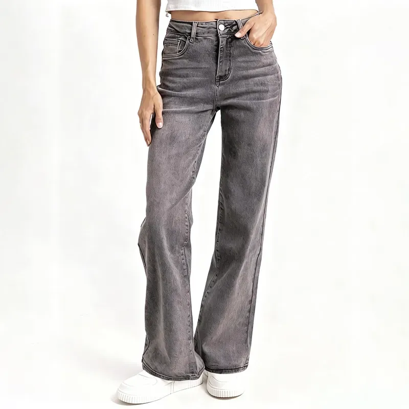 🔥Last Day 50% Off 🔥Women's Minimalist High Waist Denim Stretch Wide Leg Jeans