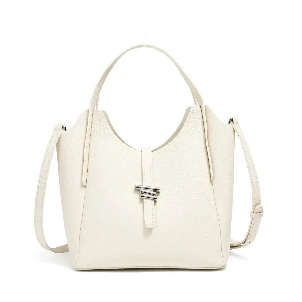 Premium Genuine Leather Bucket Bag Spacious Versatile