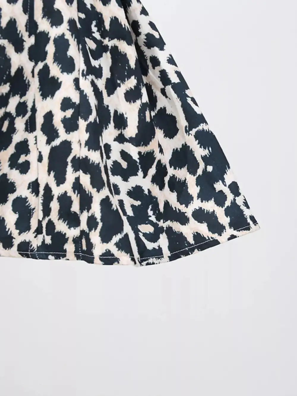 Animal Print Mini Dress